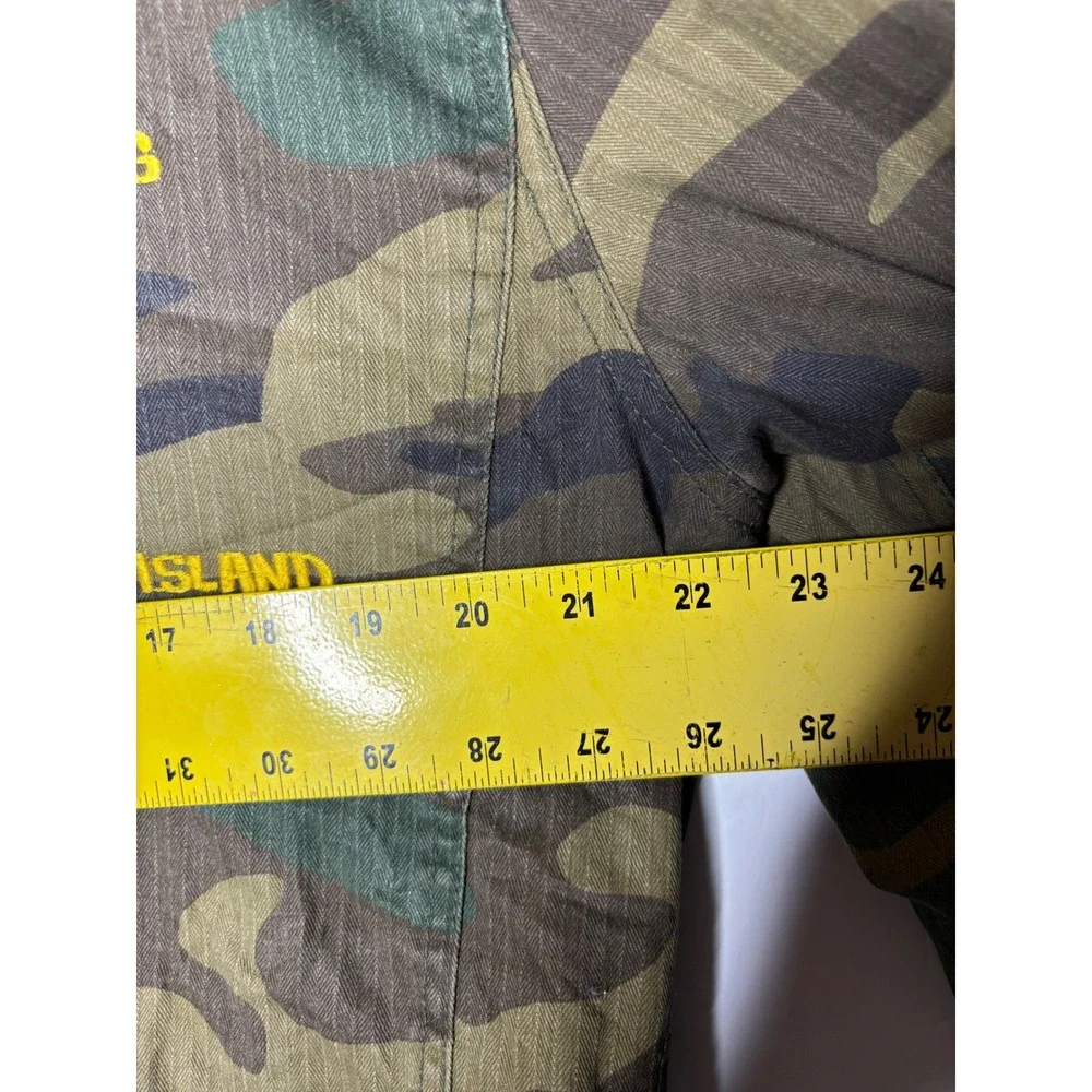 Alpha‎ Industries Mens M-65 Camo Field Jacket World Tour Dragon Embroidery Large
